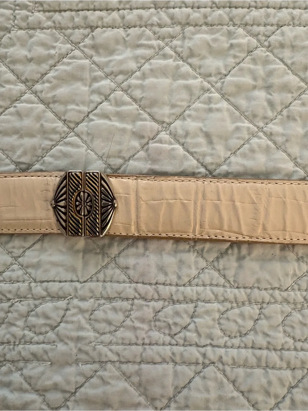 Brighton reversible leather belt.